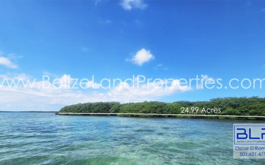 24.99 Acres on Eastern Turneffe