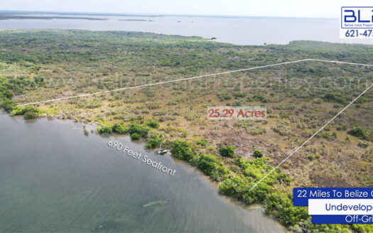 25.29 Acre in Turneffe Atoll