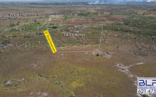 14.93 Acres off George Price Highway