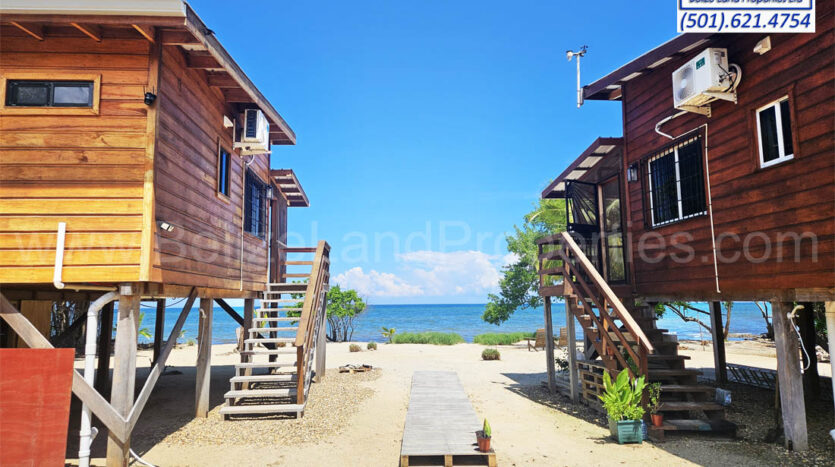 Beachfront Cabana for sale in Belize