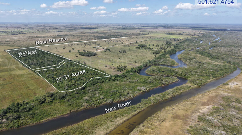 Property with New River