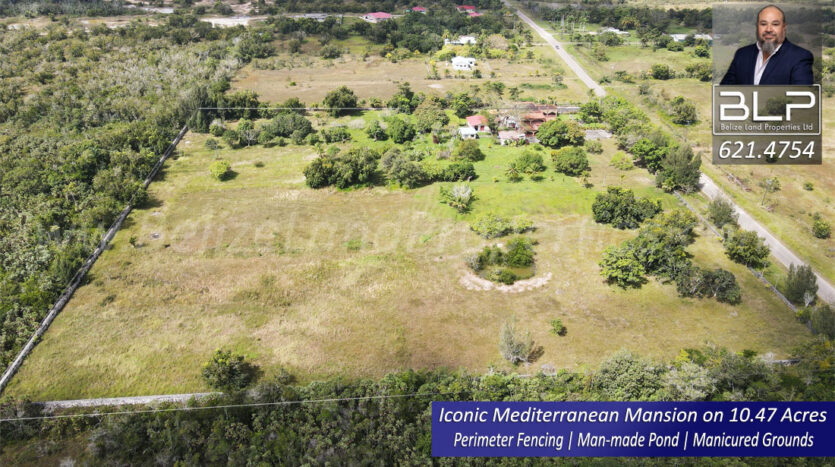 Luxury Mansion on 10.47 Acres for sale in Belize