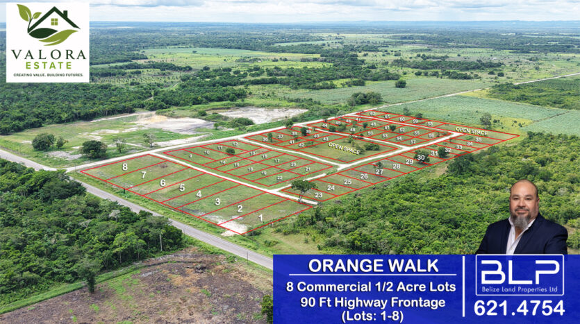 Buy land in Orange Walk